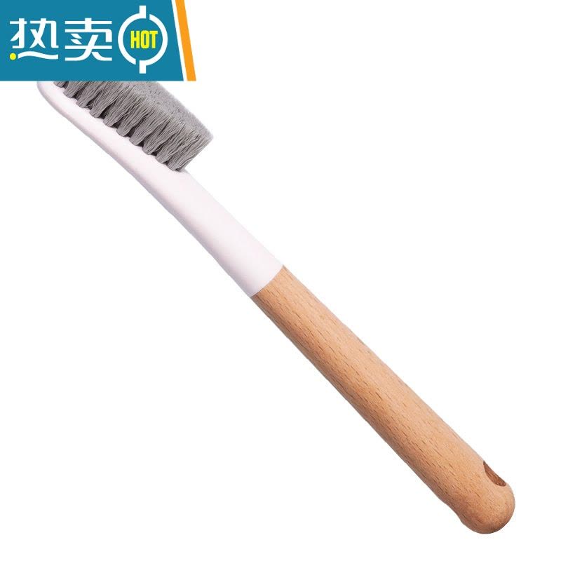 敬平鞋刷子家用刷鞋洗鞋刷器洗衣刷板刷清洗刷軟硬毛長柄木柄清潔刷 洗衣刷[手機形狀1個]